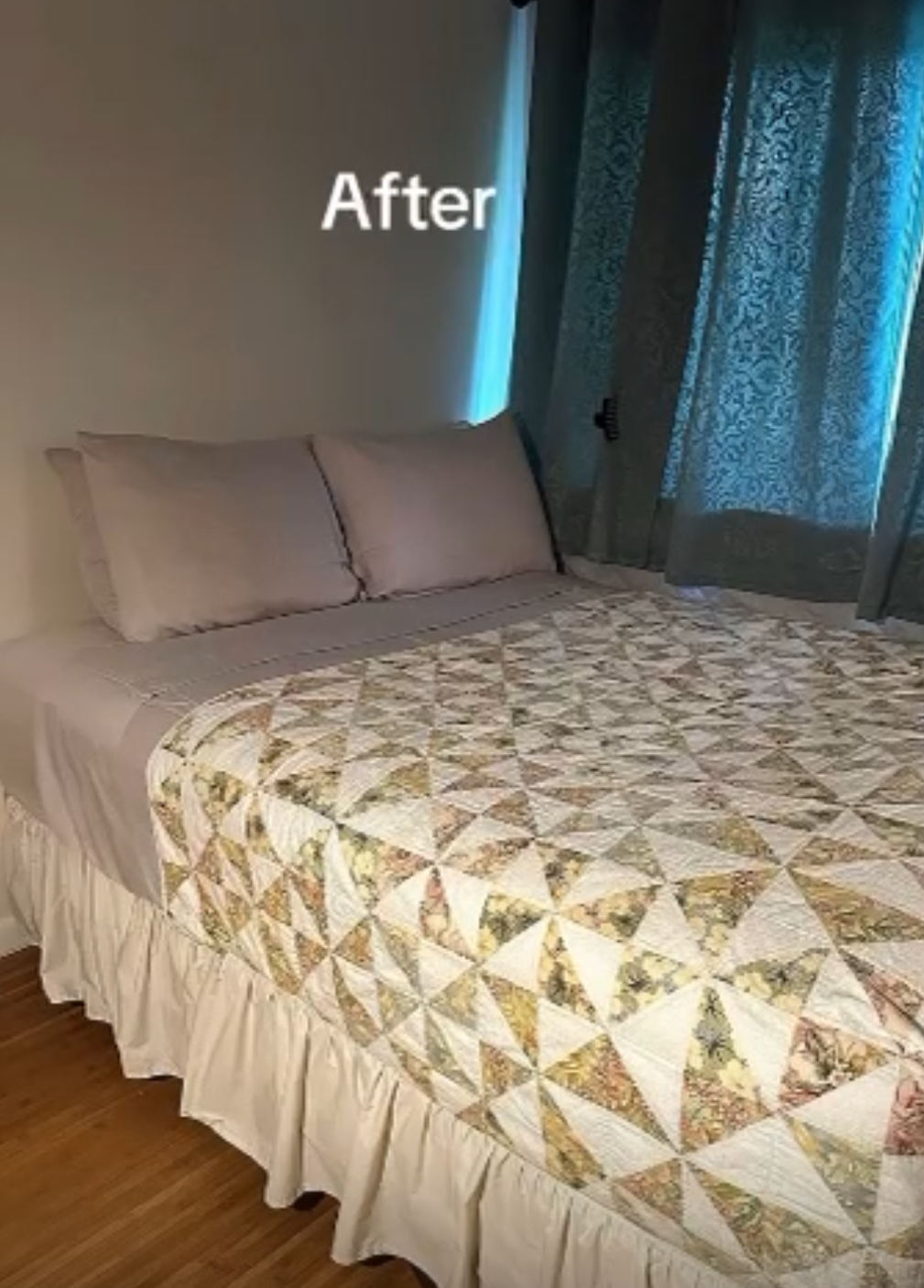 After - Tidy bedroom cleaned by Scent-Sational